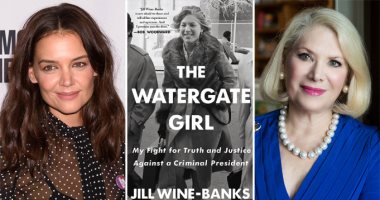 كاتي هولمز بطلة فيلم السيرة الذاتية الجديد  The Watergate Girl