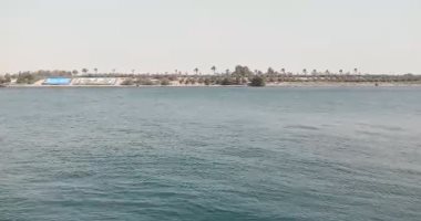 عودة حركة الملاحة فى قناة السويس ..فيديو لايف