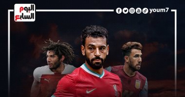 ماذا قدم الخماسى المحترف مع أنديتهم قبل مواجهة مصر ضد كينيا؟ .. "إنفو جراف"