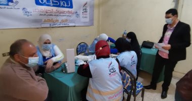 "نور حياة" أجرت الكشف الطبى على عيون 14 ألف شخص خلال مارس