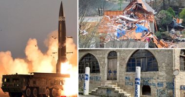 العالم هذا الصباح.. كوريا الشمالية تطلق صاروخا تكتيكيا موجها جديدا.. مصرع 5 وإصابة العشرات فى إعصار شديد يجتاح ولاية ألاباما الأمريكية.. تشويه واجهة مسجد فى قبرص.. جونسون يشارك الأطفال الرسم للتوعية ضد كورونا