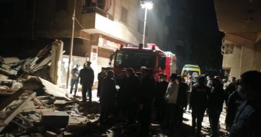 تشكيل لجنة هندسية لفحص المباني المجاورة لموقع انهيار عقار جسر السويس