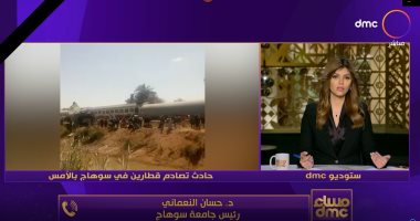 رئيس جامعة سوهاج: يومين أو ثلاثة على الأكثر سيخرج جميع مصابى حادث القطارين
