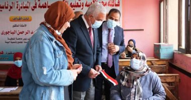 جامعة المنوفية توجه قافلة متكاملة إلى قرية شما إحدى قرى "حياة كريمة"