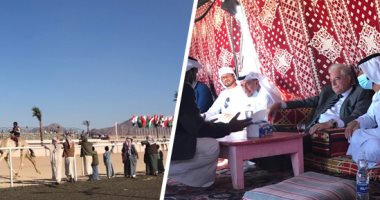 ختام فعاليات سباق الهجن بشرم الشيخ.. الرياضة أحيت تراث الأجداد.. والتنافس على أول 10 مراكز.. محافظ جنوب سيناء: الدولة دعمت الأهالى بإقامة أقوى مضمار على مستوى إفريقيا.. وخطة شاملة للتوسع فى الميادين.. صور