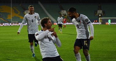 ملخص وأهداف مباراة بلغاريا ضد إيطاليا في تصفيات كاس العالم.. فيديو