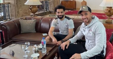 شاهد.. محمد صلاح وتريزيجيه آخر انسجام فى فندق المنتخب قبل مواجهة جزر القمر