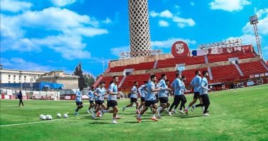 جدية ومهارات استعراضية فى تدريبات الأهلي استعداداً للمريخ السودانى.. صور
