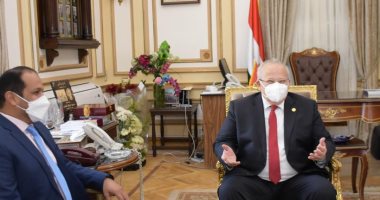 الخشت يبحث مع السفير الاماراتى توسيع نطاق التعاون مع الجامعات الإماراتية 