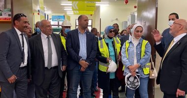 وفد لجنة طاقة بمجلس النواب يثنى على أداء العمل بمحطة توليد كهرباء السويس