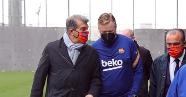 أول صدام بين لابورتا رئيس برشلونة وكومان.. تعرف على السبب 