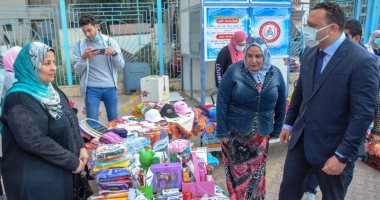 افتتاح معرض المنتجات والمشغولات اليدوية بمشاركة الجمعيات الأهلية فى الدقهلية