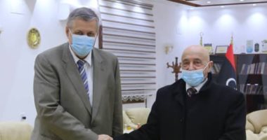 رئيس البرلمان الليبى يبحث مع المبعوث الأممى تطورات الأوضاع فى ليبيا