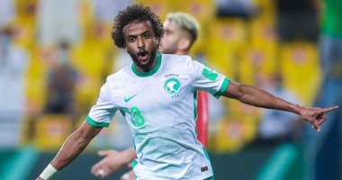 السعودية تتقدم على فلسطين بثنائية فى الشوط الأول بتصفيات كأس العالم.. فيديو