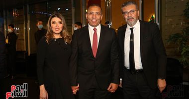 توافد كبار المسؤولين ورجال الأعمال على احتفالية bt 100