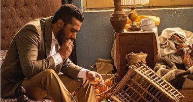 محمد رمضان فى صورة جديدة من كواليس "موسى": أتمنى من الله أن ينال إعجابكم