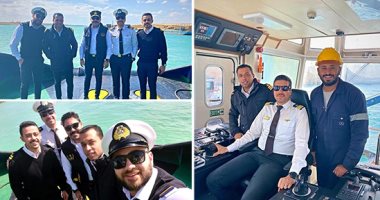 اليوم السابع يحتفى بـ "أسياد البحار" أبطال موقعة تعويم السفينة الجانحة إيفر جيفن.. القباطنة: عشنا ملحمة وطنية ومكناش بنّام لغاية ما نجحنا.. وواجهنا التنمر بالعمل والعرق.. وكنا واثقين فى نصر الله لنا.. صور