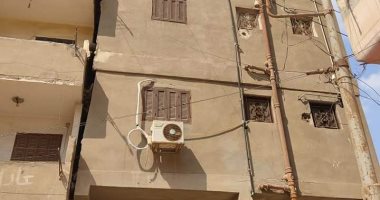 إخلاء عقار الشرقية المائل من سكانه وإحاطته بكردون أمنى