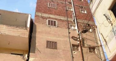 محافظ الشرقية يقرر إخلاء عقار أبو حماد المائل.. صور 