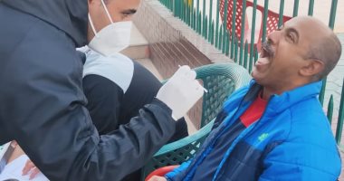 الطلائع يجرى مسحة كورونا استعداداً لمواجهة المصرى بالدوري..صور.. 