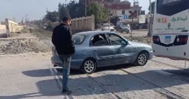 مصرع طالب أثناء عبوره شريط السكة الحديد بشبين القناطر