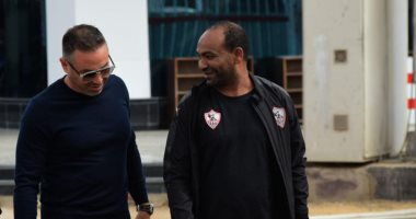 حازم إمام يجتمع بطارق يحيى وجمال عبد الحميد في الزمالك