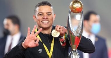 الكاف يفتح سجل إنجازات سعد سمير مع الأهلي احتفالا بعيد ميلاده الـ32