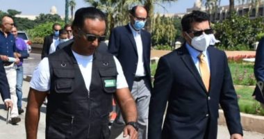 وزير الرياضة يعلن انطلاق منافسات بطولة العالم للسلاح