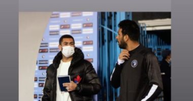 بعد ساعات من أزمته مع بيراميدز.. أحمد فتحى ينشر صورته مع المهدي سليمان