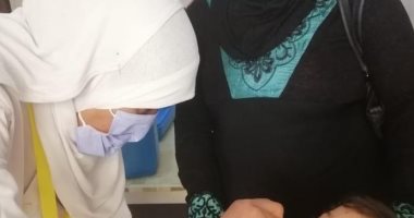 تطعيم 64 ألف طفل فى البحر رالأحمر ضد شلل الأطفال بنسبة 101٪؜