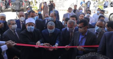 وزير الأوقاف يفتتح مسجد الصحابة بمنطقة مدينة العمال بحى أبو هلال بالمنيا.. صور