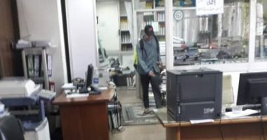 تطهير مبنى وزارة الرى والتشديد على إجراءات النظافة والتعقيم