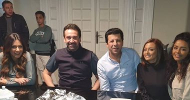 بشرى مع كريم عبد العزيز وإياد نصار فى كواليس "الاختيار 2": عمل استثنائى