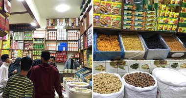 حملات رقابية على الأسواق قبل شهر رمضان.. شرطة التموين تحمى قوت الغلابة.. ضبط 96 طن تمور وياميش و10 آلاف لفة قمر الدين فاسدة.. والحملات تستهدف ضبط الأسعار وملاحقة السلع مجهولة المصدر