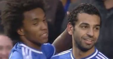 نجم من يومه.. شاهد أول أهداف محمد صلاح بالبريميرليج بقميص تشيلسي