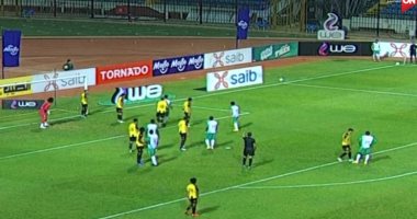 4 أهداف فى الشوط الأول من مباراة الاتحاد السكندرى والمقاولون.. فيديو