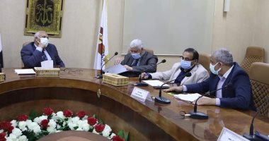 محافظ الوادى الجديد يلتقى وفد هيئة تنمية الصعيد لتفعيل "تطوير مجمع التمور"