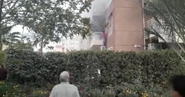 مطافئ مدينتي تسيطر على حريق بشقة.. ولا خسائر بشرية أو مادية