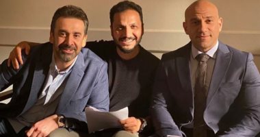 Avengers.. كريم عبد العزيز وأحمد مكى فى كواليس "الاختيار 2"