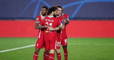 محمد صلاح خامس مصري يسجل فى مرمى ريال مدريد