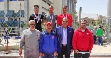 جامعة بنى سويف تحصد 4 ميداليات ذهبية فى بطولة الجامعات المصرية لألعاب القوى