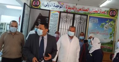 وكيل صحة المنوفية يتفقد مستشفيات منوف العام والحميات والصدر 