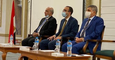 نائب محافظ الإسماعيلية والفريق أسامة ربيع يشهدان مؤتمر "أفاق التعاون لتطوير الخدمات الصحية"