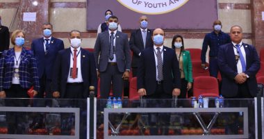 صور .. رئيس اتحاد الجمباز يفتتح بطولة "كاس الفراعنة" الدولية 