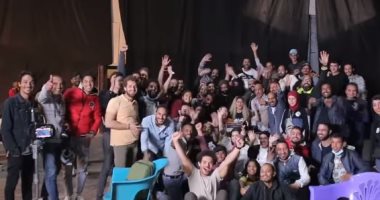 ماندو العدل يعلن انتهاء تصوير مسلسل "بين السما والأرض".. فيديو