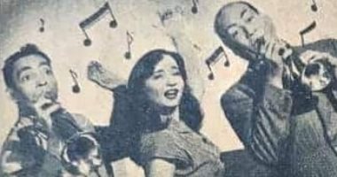 شادية فى صور نادرة مع إسماعيل ياسين وحسن فايق من كواليس "حظك هذا الأسبوع" 1953