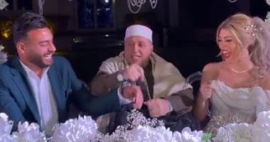 عقد قران محمد أبو جبل والأميرة سمارة بـ"الكلابشات".. فيديو وصور