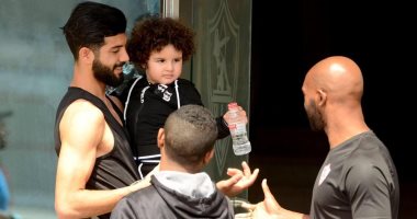 نجل فرجاني ساسي يخطف الأنظار في تدريب الزمالك .. صور