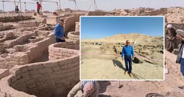 "اليوم السابع" فى جولة حصرية برفقة أمين "الأعلى للآثار" داخل المدينة المفقودة المكتشفة غرب الأقصر.. وزيرى: المدينة تثبت وجود حياة وسكان بالغرب وليس مقابر فقط.. ونحلم بالعثور على المعبد الجنائزى لـ"توت عنخ آمون"