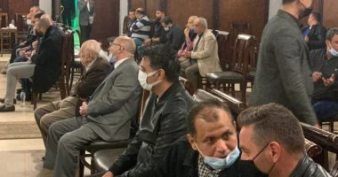 نجوم الرياضة يقدمون العزاء فى وفاة منير حسن عضو مجلس الزمالك الأسبق.. صور